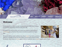 Tablet Screenshot of harrellindustries.com